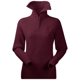 Sweatshirt Bergans Women Ulriken Jumper Zinfandel Red Mel